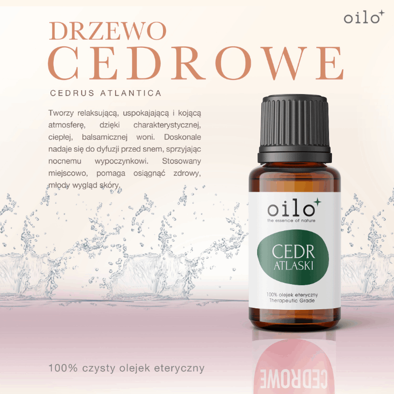 Olejki z drzewa cedrowego
