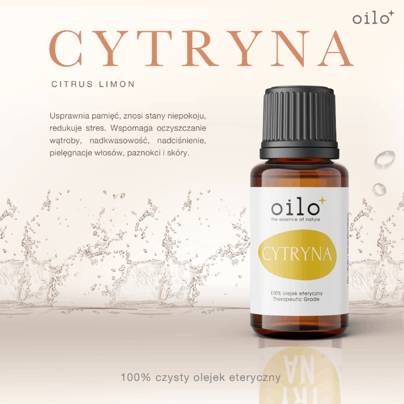 olejki cytrynowe - produkt