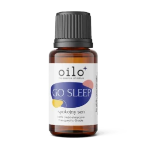 GO SLEEP — butelka z przodu, etykieta