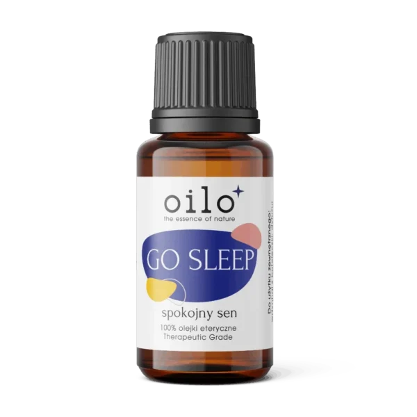 GO SLEEP — butelka z przodu, etykieta