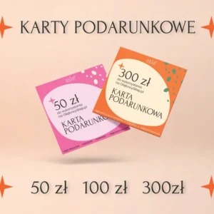 Karta Podarunkowa — butelka na tle aranżacji