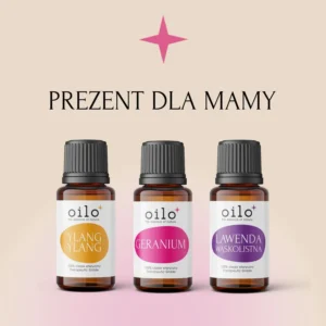 PREZENT DLA MAMY — zestaw: ylang-ylang, geranium, lawenda wąskolistna