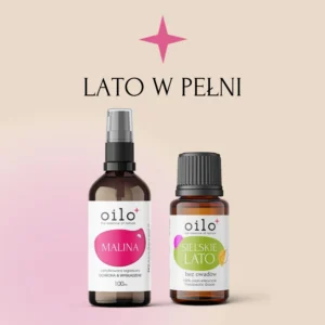LATO W PEŁNI — zestaw: olej z pestek malin + Sielskie Lato