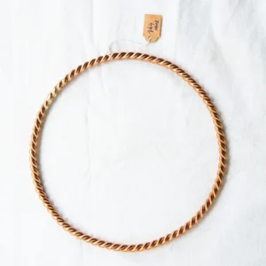 Tensory, ringi i bransoletki miedziane HANDMADE — butelka z przodu, etykieta
