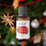 Magia Świąt — butelka z przodu, etykieta