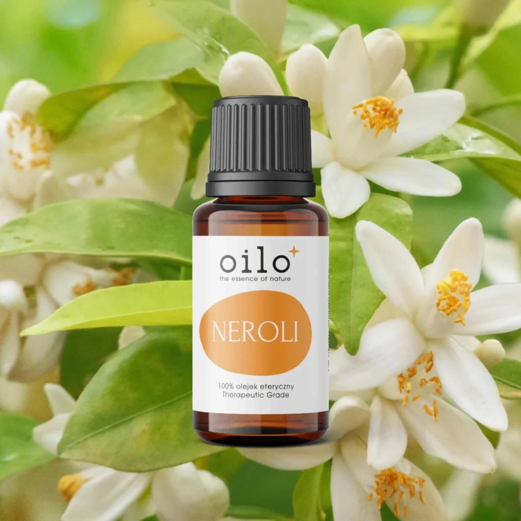 Olejek neroli — zbliżenie rośliny / kwiatów (ujęcie 2)