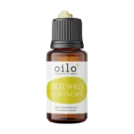 Olejek z drzewa cytrynowego — butelka z przodu, etykieta