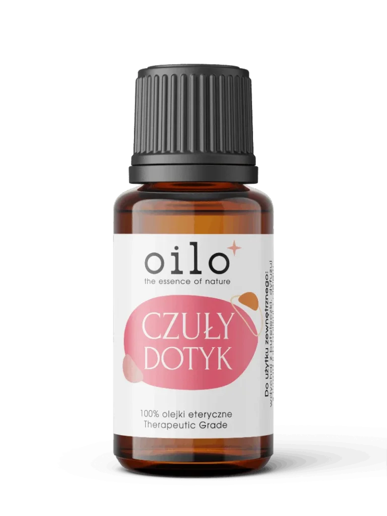 Czuły Dotyk — butelka z przodu