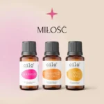 MIŁOŚĆ — zestaw: geranium, ylang-ylang, pomarańcza