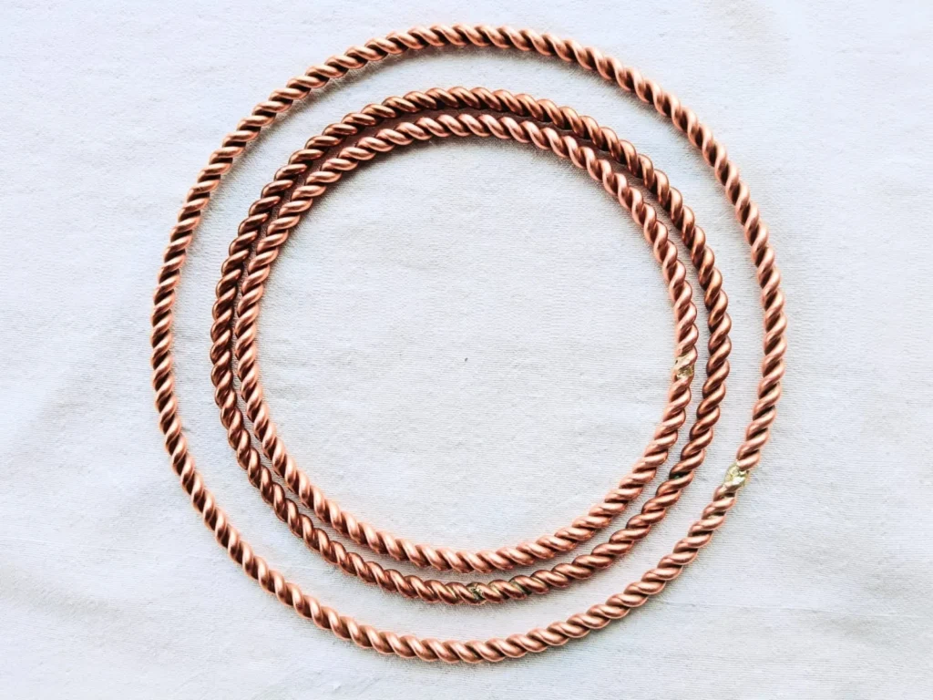 Tensory, ringi i bransoletki miedziane HANDMADE — zdjęcie produktu