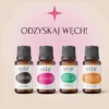 ODZYSKAJ WĘCH — zestaw: goździk, geranium, mięta pieprzowa i pomarańcza słodka