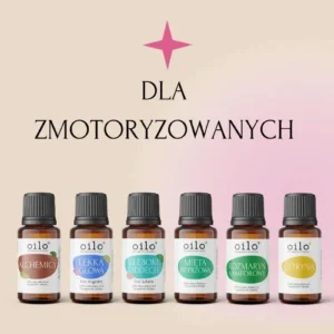 PREZENT DLA KIEROWCY — zestaw: Alchemicy, Lekka Głowa, Głęboki Oddech, mięta pieprzowa, rozmaryn kamforowy i cytryna